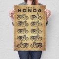 Blacha metalowa - Honda Models 1970 L.jpg