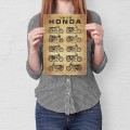 Blacha metalowa - Honda Models 1970 S.jpg