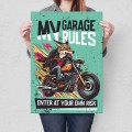 Blacha metalowa - My garage fox L.jpg
