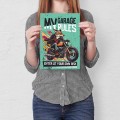 Blacha metalowa - My garage fox S.jpg