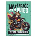 Blacha metalowa - My garage fox.jpg