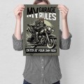 Blacha dekoracyjna - My Garage KING M.jpg